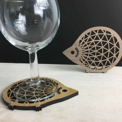 Hedgehog coaster cute hedgehogs gifts for architects parametric